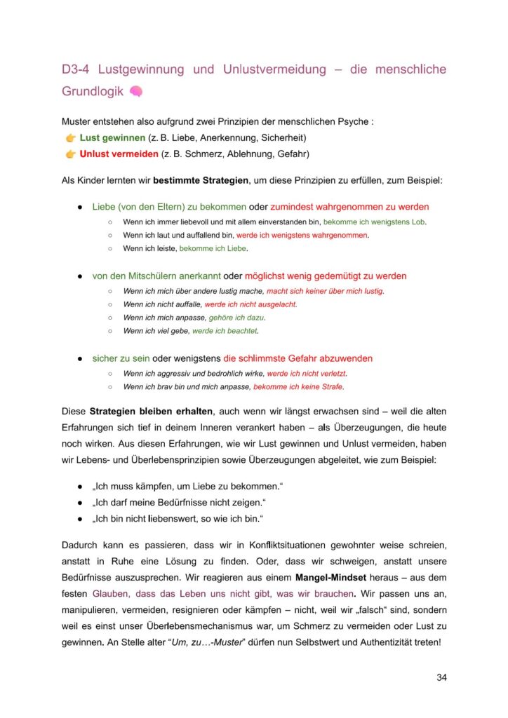 Buchauszug Urvertrauen Stärken Muster-loesen-Unterbewusstsein-Glaubenssaetze-innere-Kind-Wunden